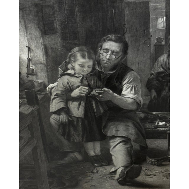 Thomas Faed, “Baith Faither and Mither” Aesthetic Movement Frame, Circa 1875 For Sale - Image 14 of 14