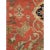 Orange Antique 19th Century Orange Area Rug 8ft 5in X 11ft 10in For Sale - Image 8 of 8