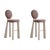 Purple Mary II Bar Chairs by Ottiu, Set of 2 For Sale - Image 8 of 8