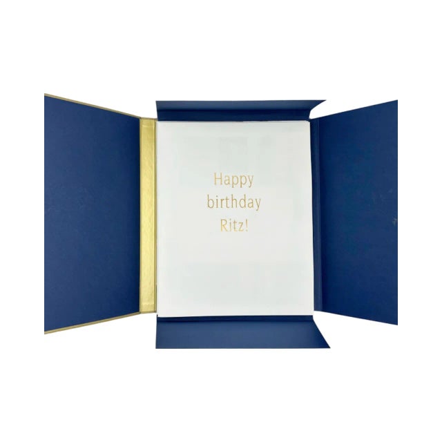 Paper Happy Birthday Ritz Book 1898-1998 Paris Hotel For Sale - Image 7 of 12