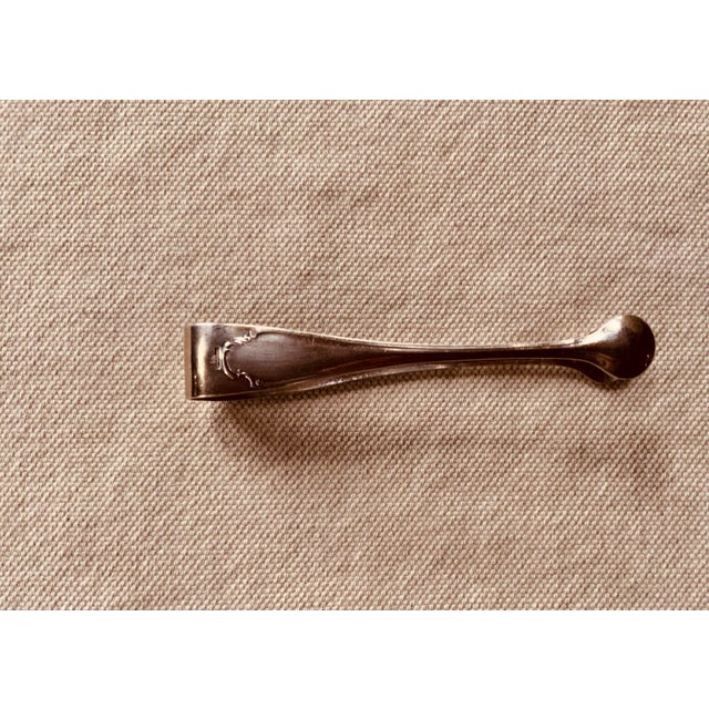 Early 20th Century French Christofle Silver Plate Tongs - Art Nouveau/Deco Hybrid Design For Sale - Image 12 of 12