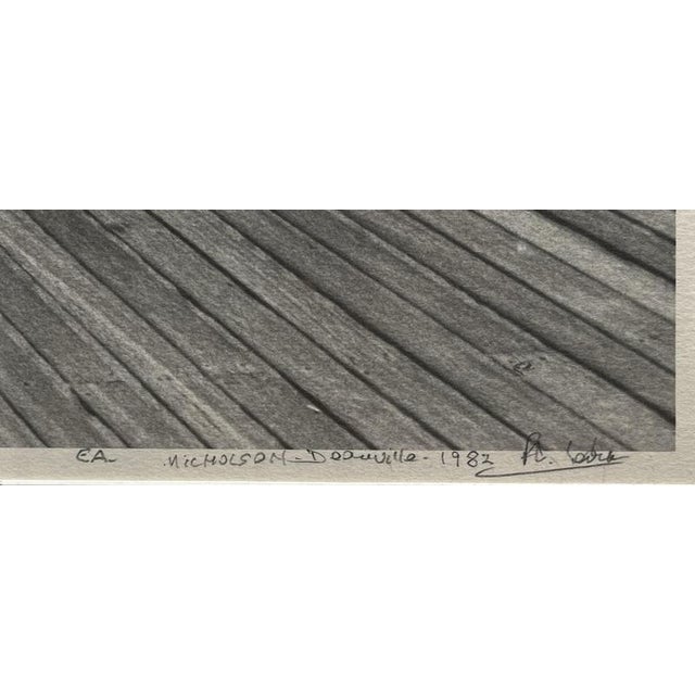 Philippe LEDRU (1942), French photographer Jack Nicholson Signed, titled, artist's proof lithographic photo. Dimensions:...