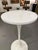 Mid-Century Modern Pair of Tall Tulip-Style Modernist Lacquered Pedestal Tables For Sale - Image 3 of 5