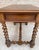 Wood Early 19th Century French Walnut Worktable For Sale - Image 7 of 18