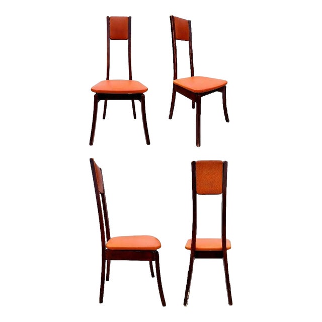 Vintage Model S11 Program Chairs by Angelo Mangiarotti, 1972, Set of 4 For Sale