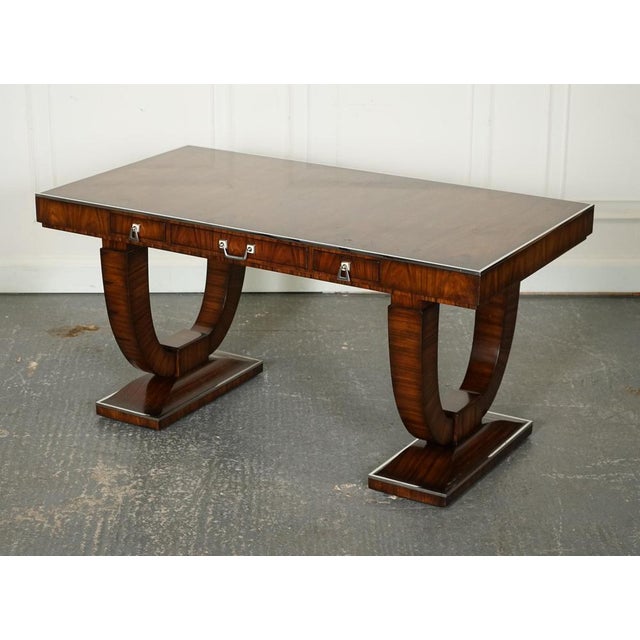 Truly Rare Theodore Alexander Art Deco Style Office Desk. A stunning statement piece destined to elevate any office room...