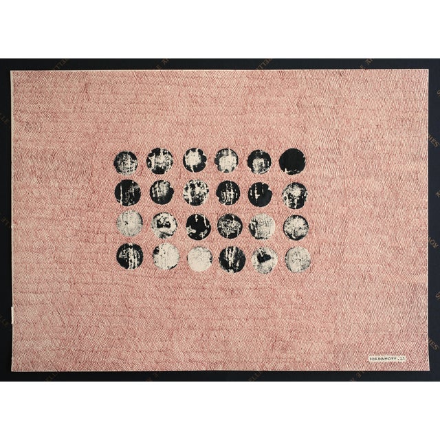 2020s Contemporary Abstract Ink on Paper "Sur L'étagère" by Jérémie Iordanoff For Sale - Image 5 of 8