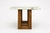 Architectural Italian Coffee Table with Onyx Top For Sale - Image 6 of 8