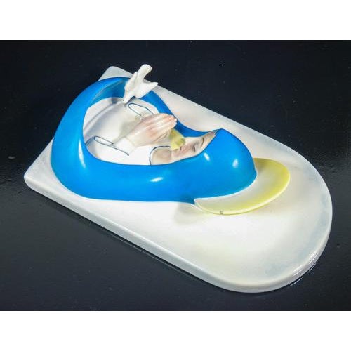 Ceramic Holy Water Stoup by Pietro Spertini for Lenci For Sale - Image 15 of 18