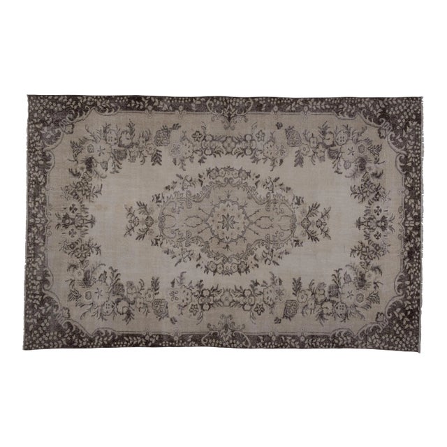 Hand Knotted Wool Turkish Sparta Rug 6'4'' X 9'11'' For Sale