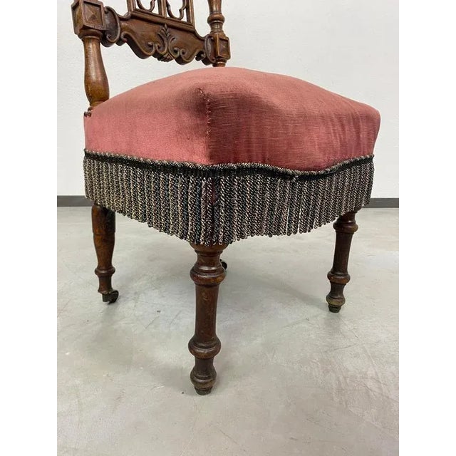 Antique Desk Chair, 1800s For Sale - Image 4 of 8