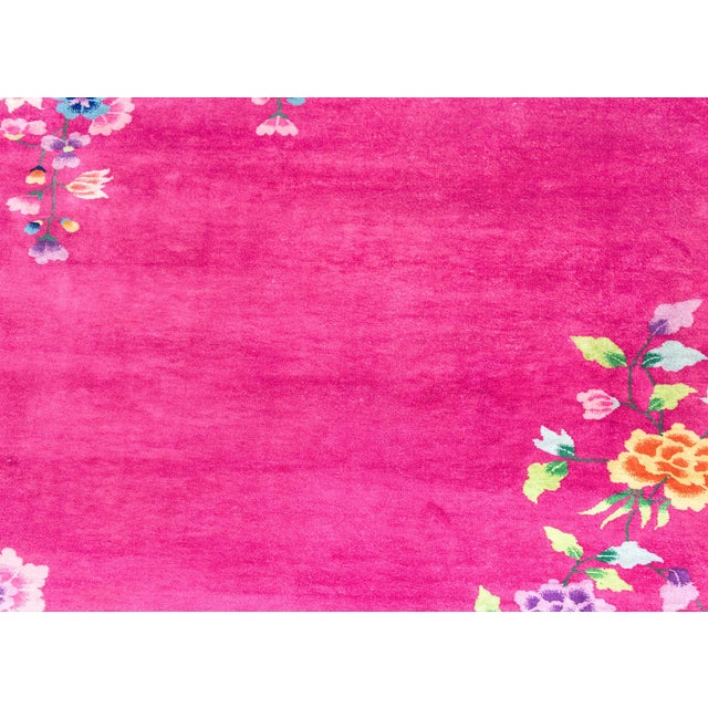 Early 20th Century Chinese Art Deco Rug For Sale - Image 10 of 15
