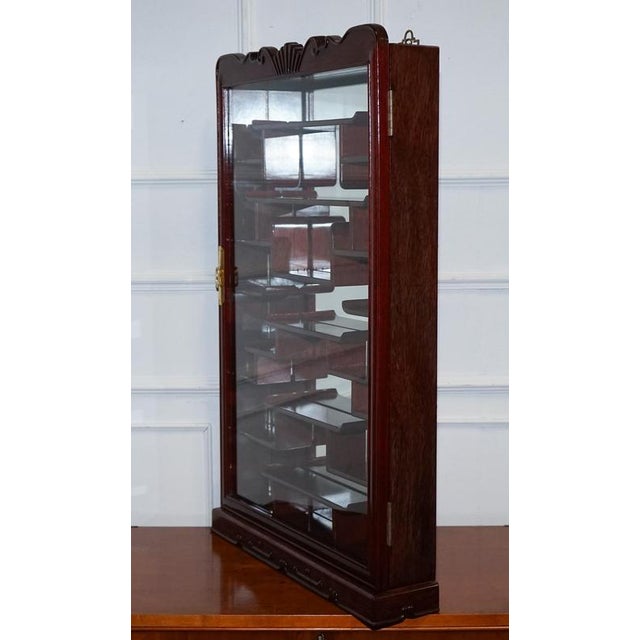 Chinese Hanging Wall Mount Display Cabinet For Sale - Image 13 of 16