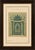 Antique ottoman iznik tile panel print, tomb of sultan selim ii, istanbul, 1924 this original architectural plate depicts...