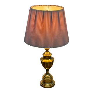 Late 20th Century Stiffel Brass Table Lamp For Sale