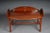 Antique English Captains Coffee Table in Yew Tree For Sale - Image 5 of 9