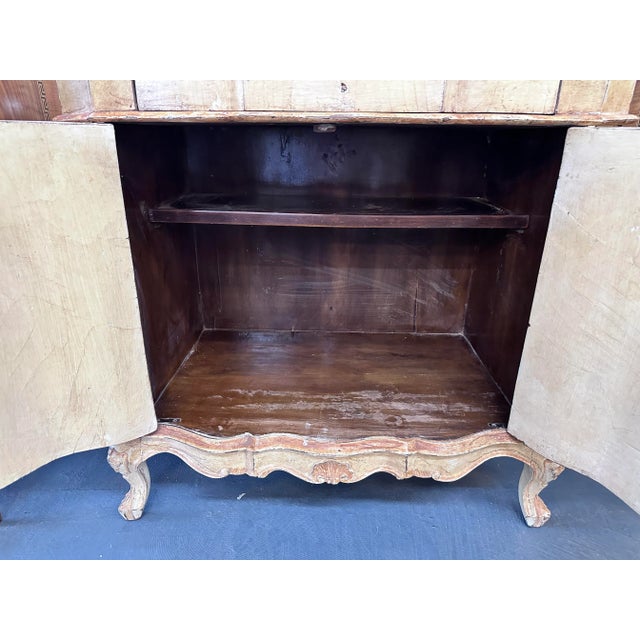 19th C. Italian Venetian Painted Secretary. For Sale - Image 12 of 13