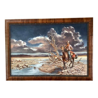 Harry Schaare (1922-2008) "Glory Trail" Oil on Board C 1993. Signed Lower Right For Sale