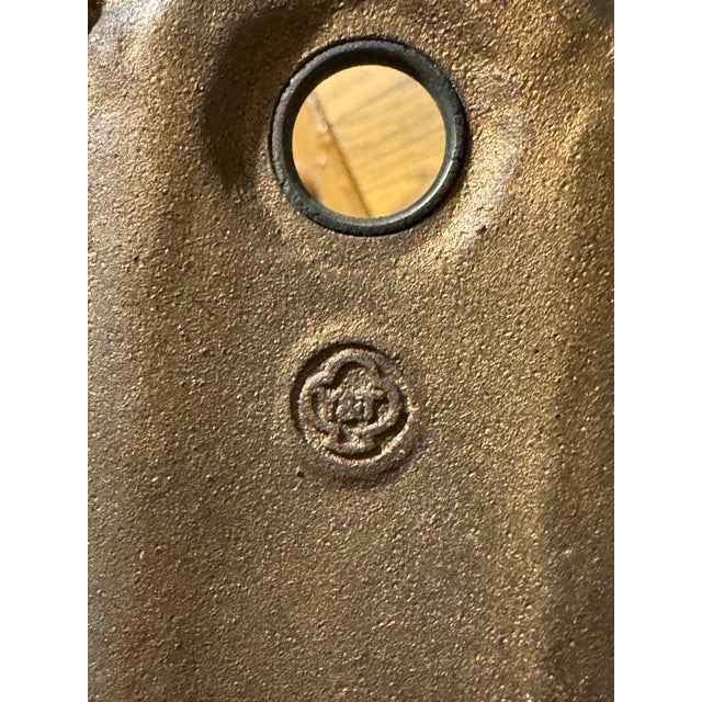 Brass Victorian Yale & Towne Y&t Backplates Canopy & Hinges Architectural Hardware Lot For Sale - Image 8 of 12