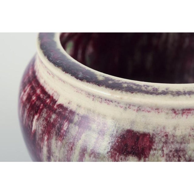 Swedish Ceramic Jar by Rolf Fagerberg, Late 20th Century For Sale - Image 6 of 8