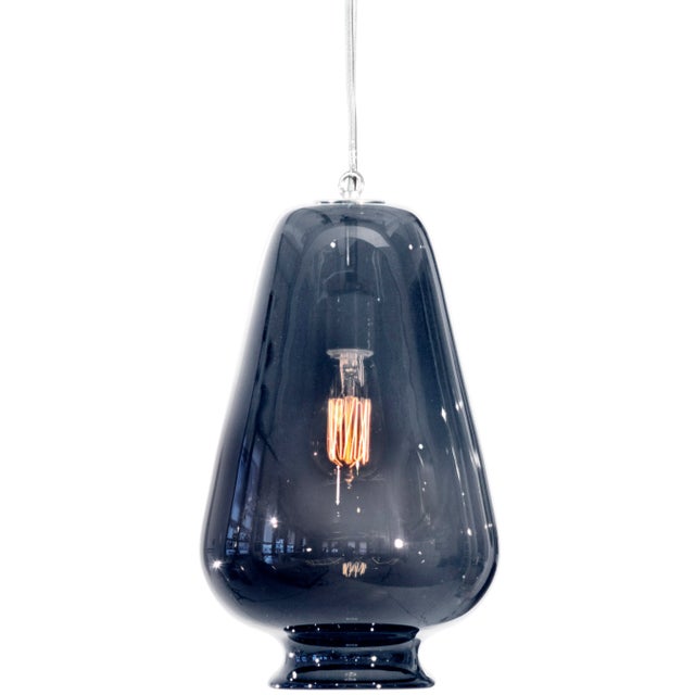 Not Yet Made - Made To Order Mars Pendant Light from the Versuvius Collection in Slate For Sale - Image 5 of 5