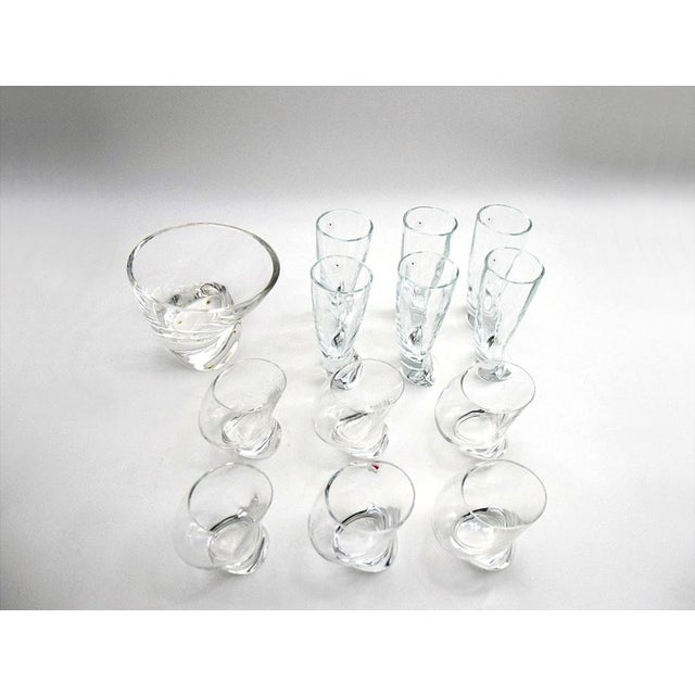Drinking Set by Angelo Mangiarotti, 1970s, Set of 13 For Sale - Image 3 of 16