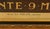 Vintage Italian Columbia Gramophone Advertising Poster in Ornate Gold Frame For Sale In Greensboro - Image 6 of 9