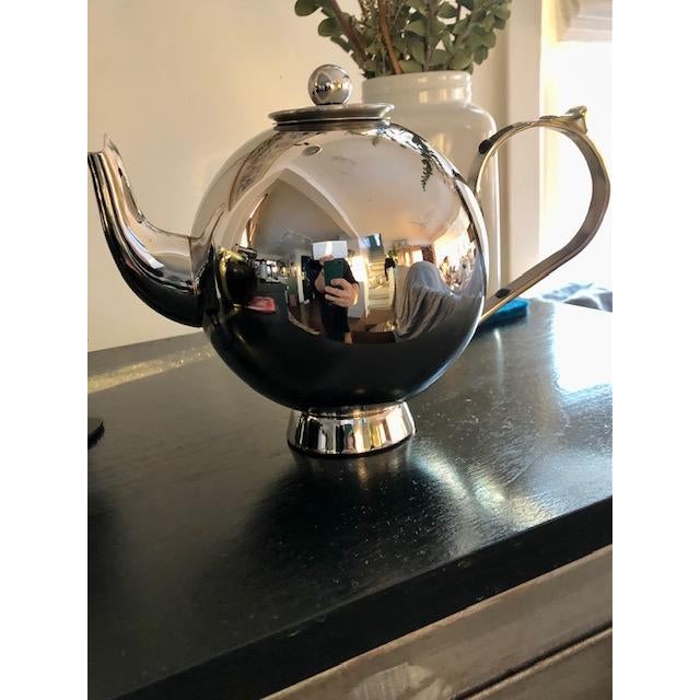 Large Nick Munro "Sphere" Tea Infuser Teapot - Difficult to Find! For Sale - Image 4 of 5