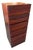 Arne Wahl Iverson Danish Rosewood 8 Drawer Narrow Dresser/Chest C1970s For Sale