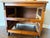Vintage Traditional Solid Wood 2-Drawer Mobile File Cabinet on Darnell Industrial Casters For Sale - Image 4 of 12