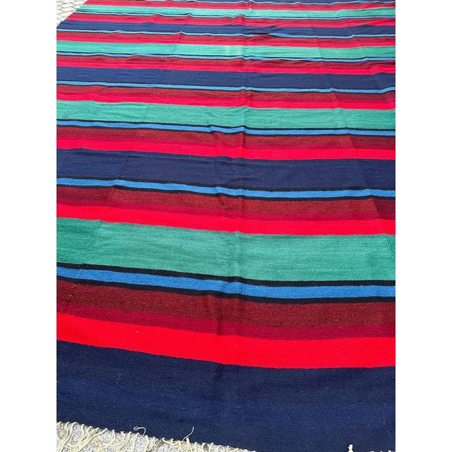 Large Vintage Mexican Rug, 1960s For Sale - Image 13 of 18