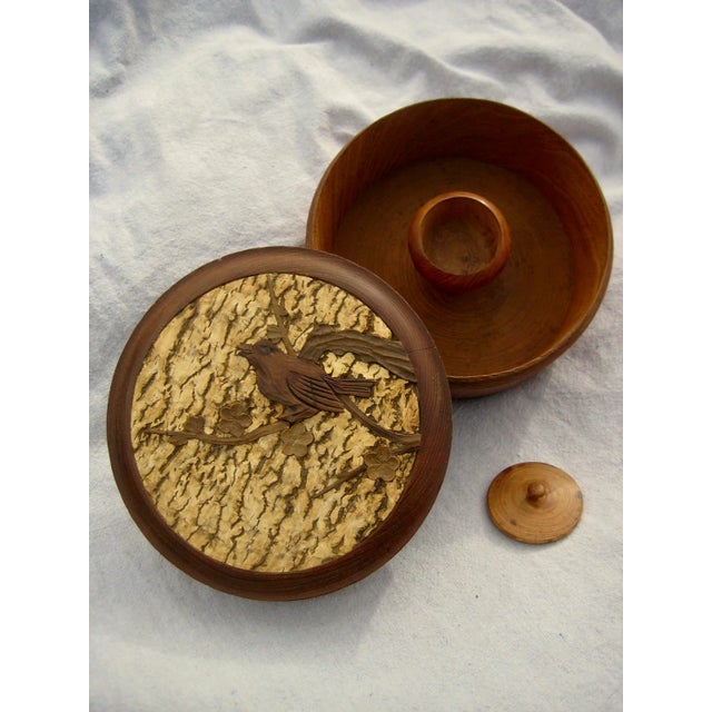 Mid-Century Modern Japanese Wood Box For Sale - Image 13 of 13