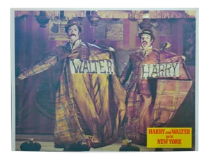 Harry and Walter go to New York Original American Lobby Card of the Movie, 1976