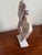 Navajo Alabaster Chief Sculpture by Richard Silver, 1980s Gallery Scale - 13" For Sale - Image 9 of 12