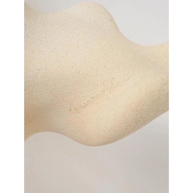 Contemporary Ceramic Floating Echo Sculpture in Stoneware Clay by Aleksandra Krasnopolska For Sale - Image 3 of 14