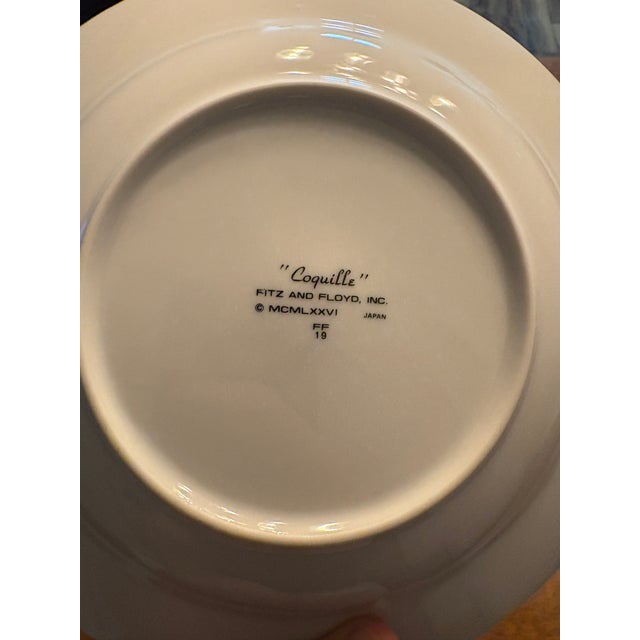 1970s Nautical Stunning Fitz & Floyd Coastal Dining Set - 40 pcs For Sale In Baton Rouge - Image 6 of 7