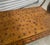 Mid-Century Bohemian Burnt Rattan Daybed Bench With Authentic Hand-Woven Cane Seat For Sale - Image 18 of 18