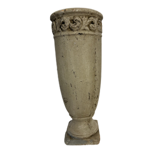 1980s Outdoor Textured Accent Garden Vase/Planter