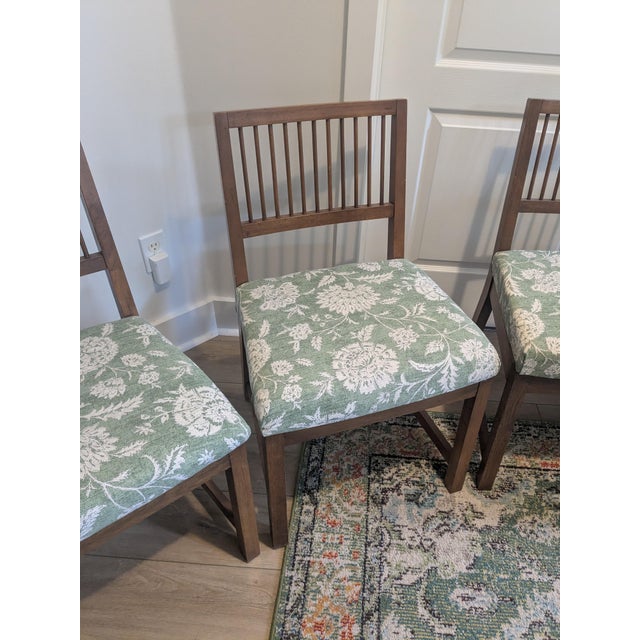 Wood Mid-Century Modern Walnut Dining Chairs For Sale - Image 7 of 9