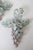 Gold Hand-Painted Wisteria Flower Wall Lamps by Hans Kögl, 1970s, Set of 3 For Sale - Image 8 of 14
