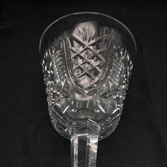Vintage Waterford Crystal “Clare” Claret Wine Glasses - Set of 6 For Sale - Image 10 of 14