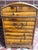 Midcentury Campaign Split Bamboo and Copper Trunk With Domed Lid For Sale - Image 4 of 13