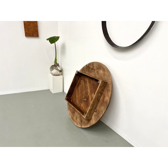 Wood Ultra Low Table, 1970s For Sale - Image 7 of 11