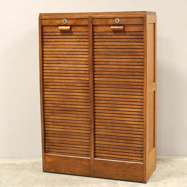 Vintage Filing Cabinet, 1930s For Sale - Image 14 of 14