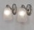 Baccarat 1920s French Art Deco Wall Sconces by Hettier Et Vincent & Baccarat France - a Pair For Sale - Image 4 of 13