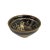 2010s Chinese Ware Brown Black Glaze Characters Ceramic Bowl Cup Display For Sale - Image 5 of 6