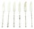 Silver Butter Knives, Set of 6 For Sale
