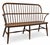 Vintage Hand Made Windsor Bench For Sale In Chicago - Image 6 of 6