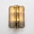 Curved Clear Ribbed Murano Glass and Brass Wall Sconces, 2000, Set of 2 For Sale - Image 6 of 9