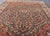 Early 20th Century Antique Persian Malayer Rug With Teal Field and Coral Spandrel Design 4'7 X 6'3 For Sale - Image 5 of 11